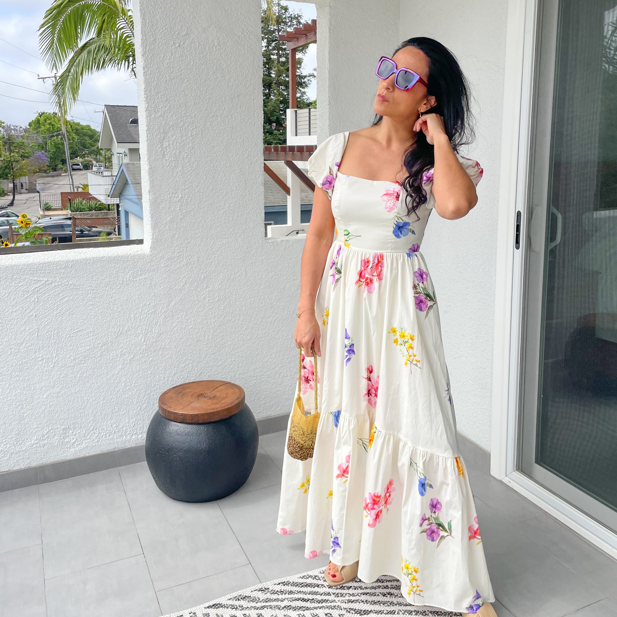 wild flower maxi dress Change of scenery @FashionNova Wild Flower Maxi Dress