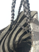 Black Iraca bag - Large