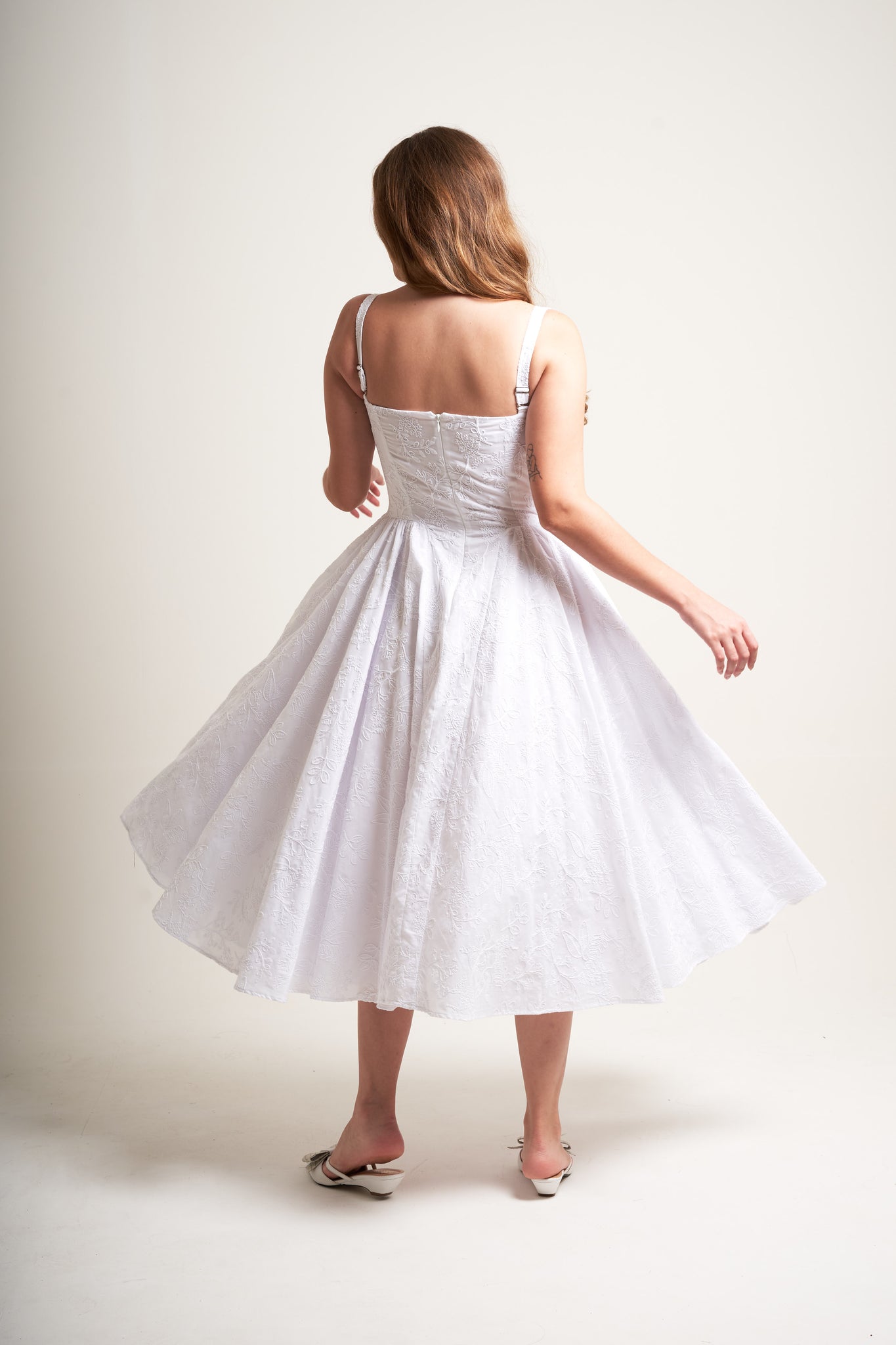 White Serenade Corset Dress JuaJua White Serenade Corset Dress JuaJua