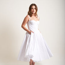 White Serenade Corset Dress