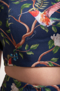 Hummingbird Haven Crop Top