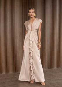 eva satin maxi dress Diosa Eva Maxi Dress – JuaJua