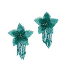 Orchid Kamentsa Earrings - Turquoise