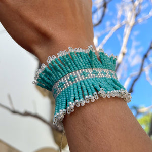 Turquoise Rainy Embera Bracelet