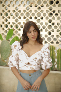 Palmtree Blouse