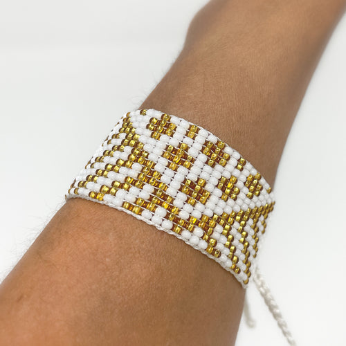 Kamentsa beaded Nido bracelet